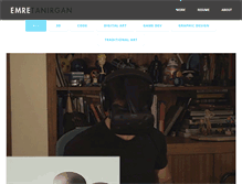 Tablet Screenshot of emretanirgan.com